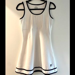 Fila Tennis Dress, White, S